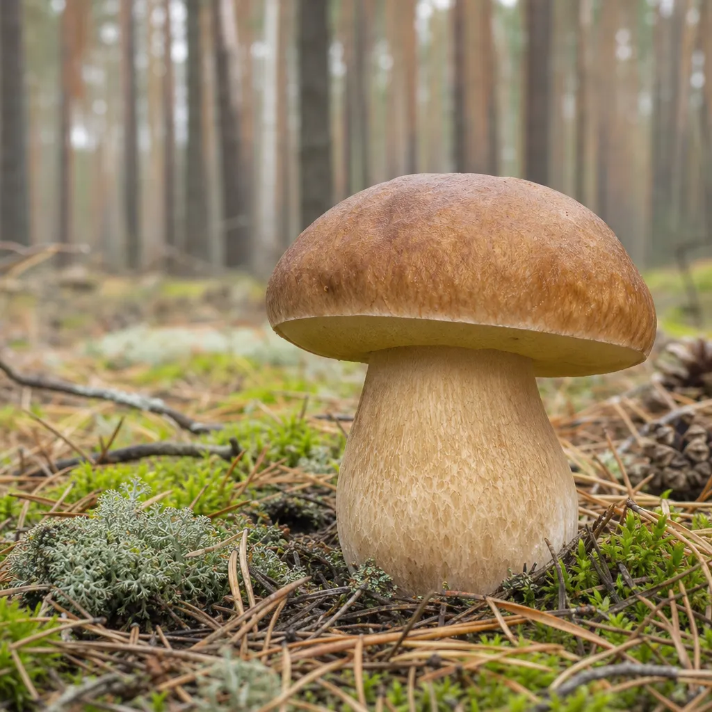 Borowik sosnowy – Boletus pinophilus