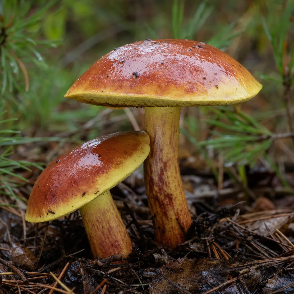 Maślak malowany - Suillus spraguei