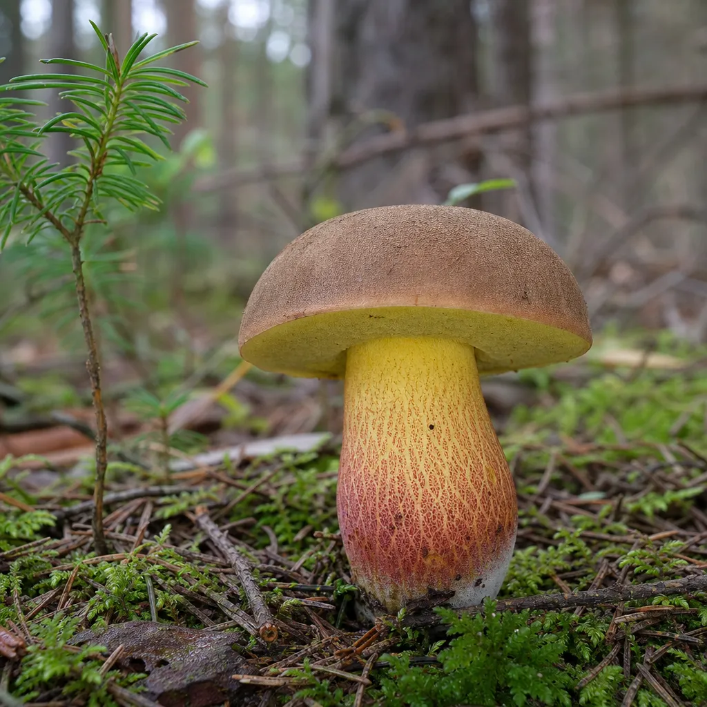 Podgrzybek złotopory - Xerocomellus chrysenteron