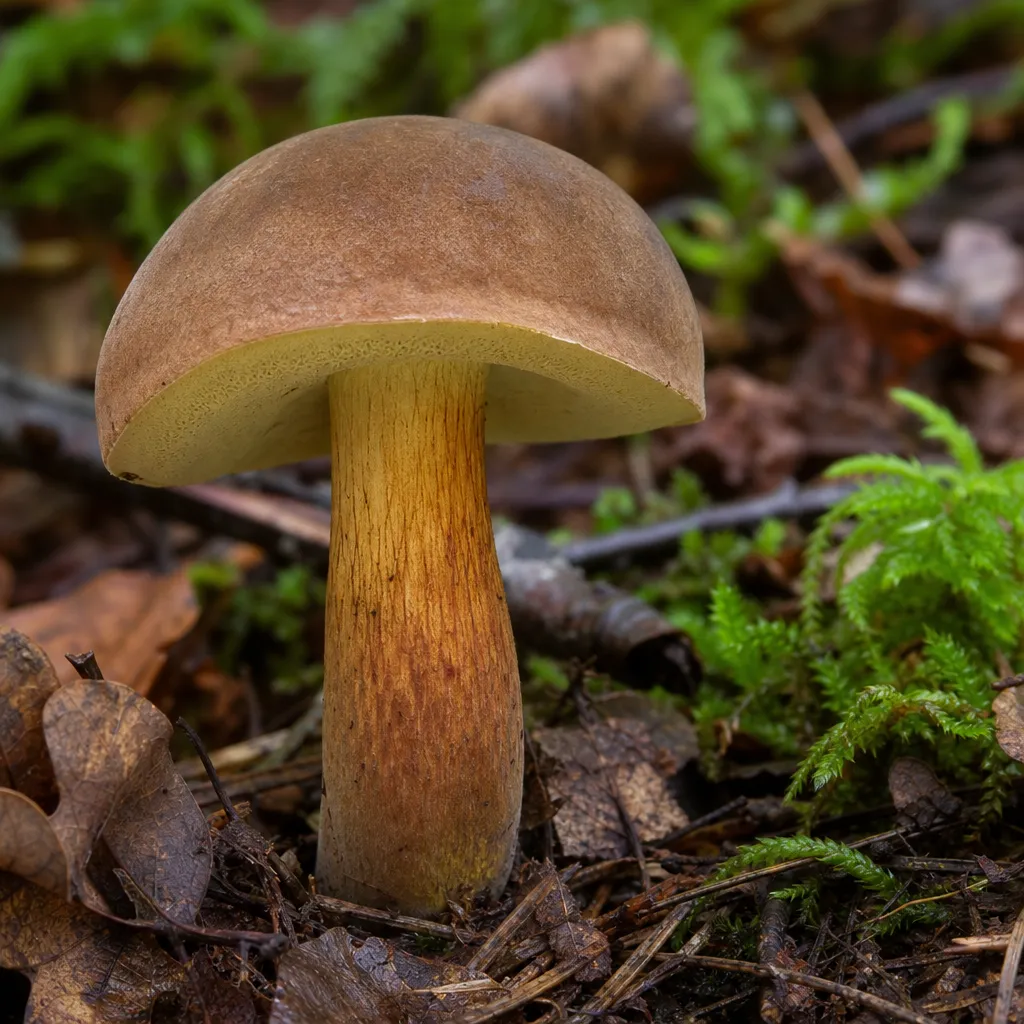 Podgrzybek żeberkowany - Xerocomellus pruinatus