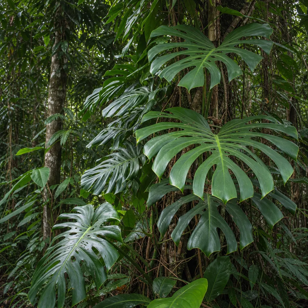 Monstera dziurawa - Monstera deliciosa