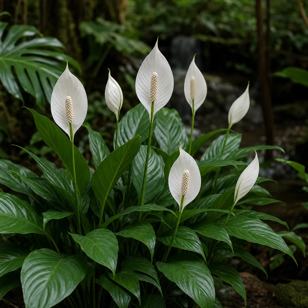 Skrzydłokwiat Wallisa - Spathiphyllum wallisii