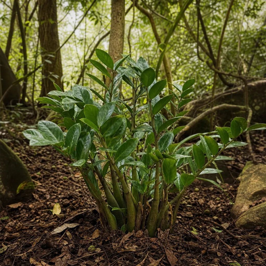 Zamiokulkas zamiolistny – Zamioculcas zamiifolia