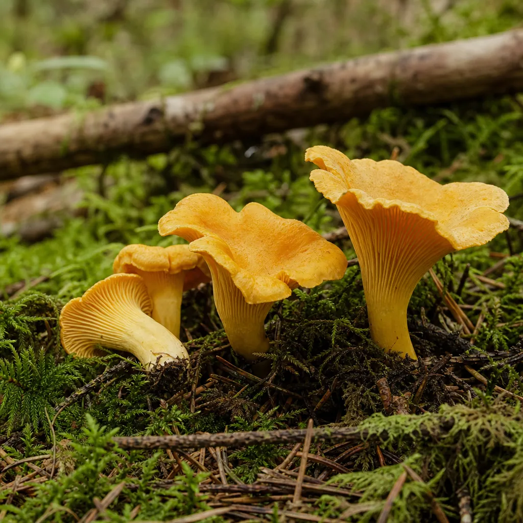 Lejkowiec złoty – Craterellus aureus