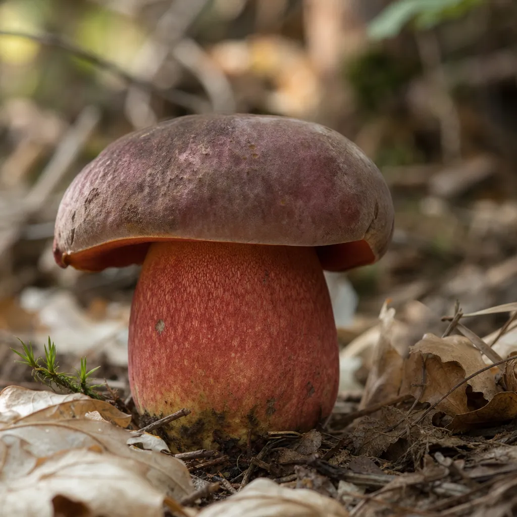 Borowik purpurowy – Rubroboletus rhodoxanthus