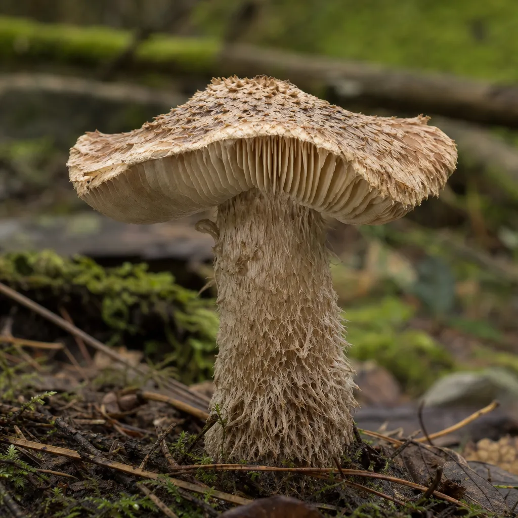Gomf łuskowaty – Turbinellus floccosus