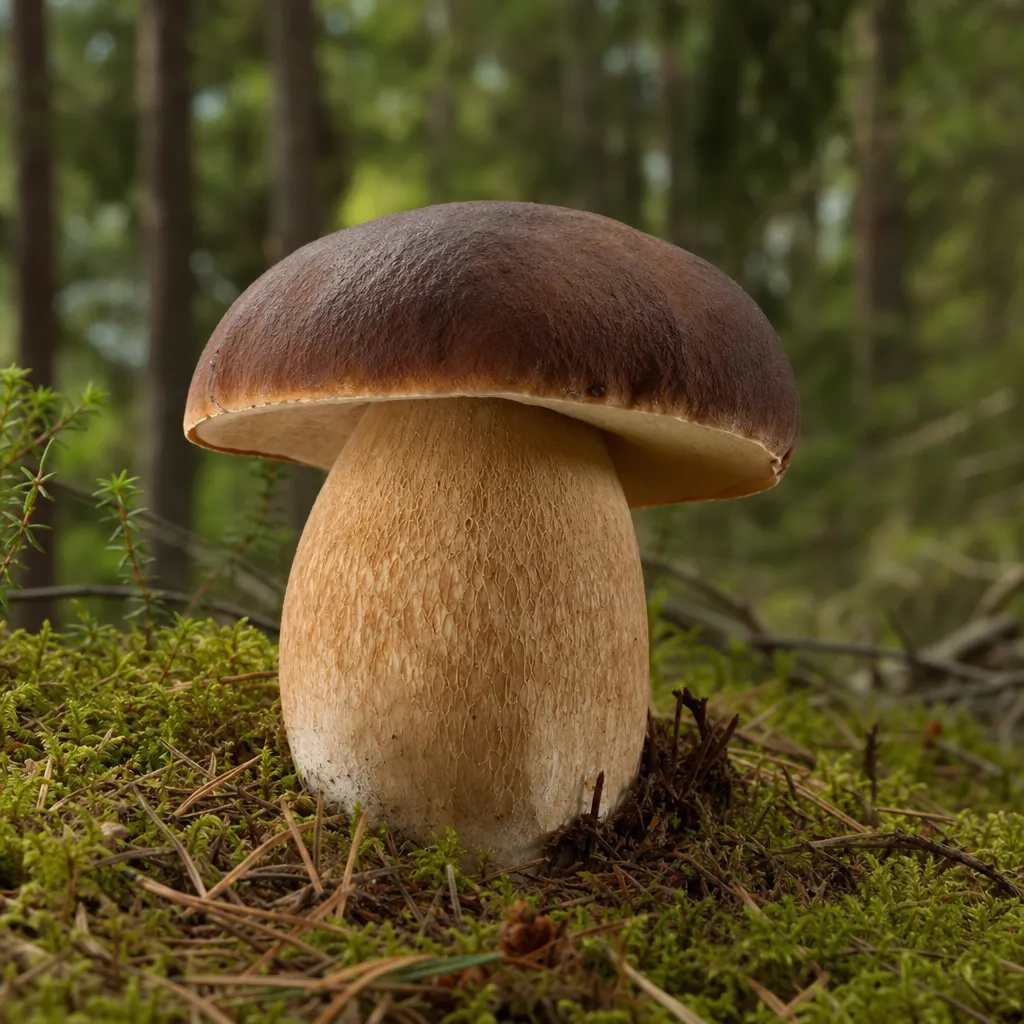 Borowik ciemnobrązowy - Boletus aereus