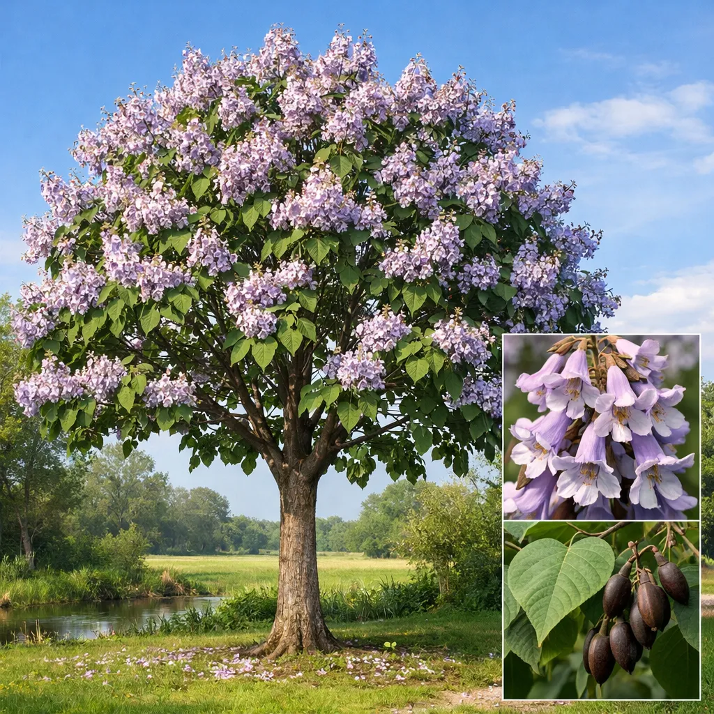 Paulownia puszysta – Paulownia tomentosa