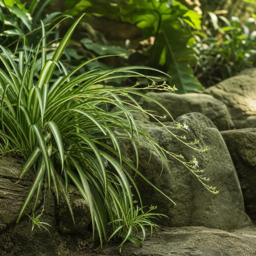 Zielistka Sternberga – Chlorophytum comosum