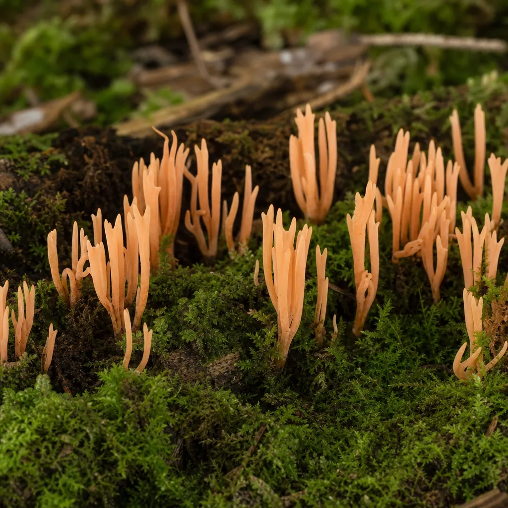 Koralik morelowy – Clavulinopsis laeticolor