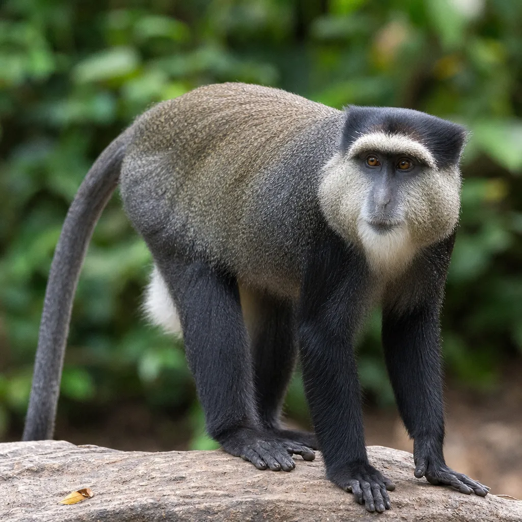 Koczkodan błękitny – Cercopithecus mitis