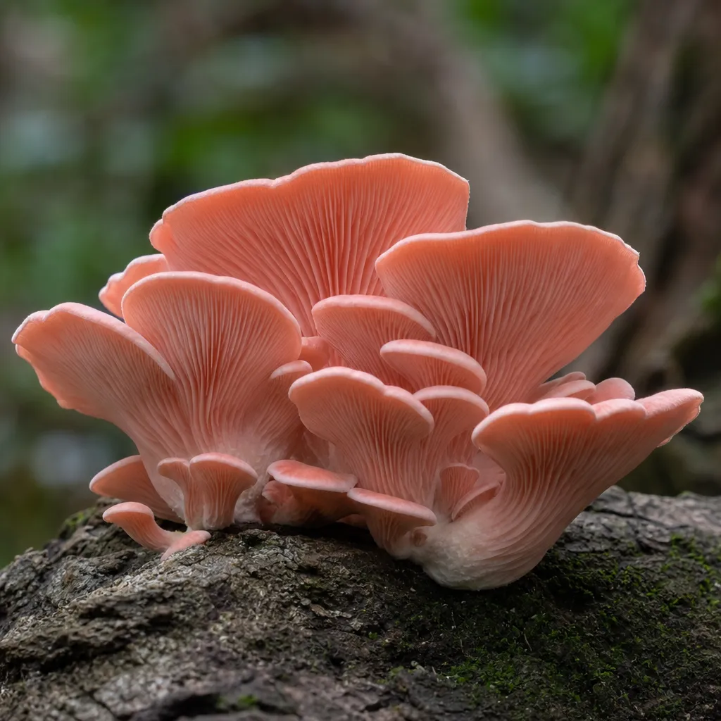 Boczniak różowy - Pleurotus djamor