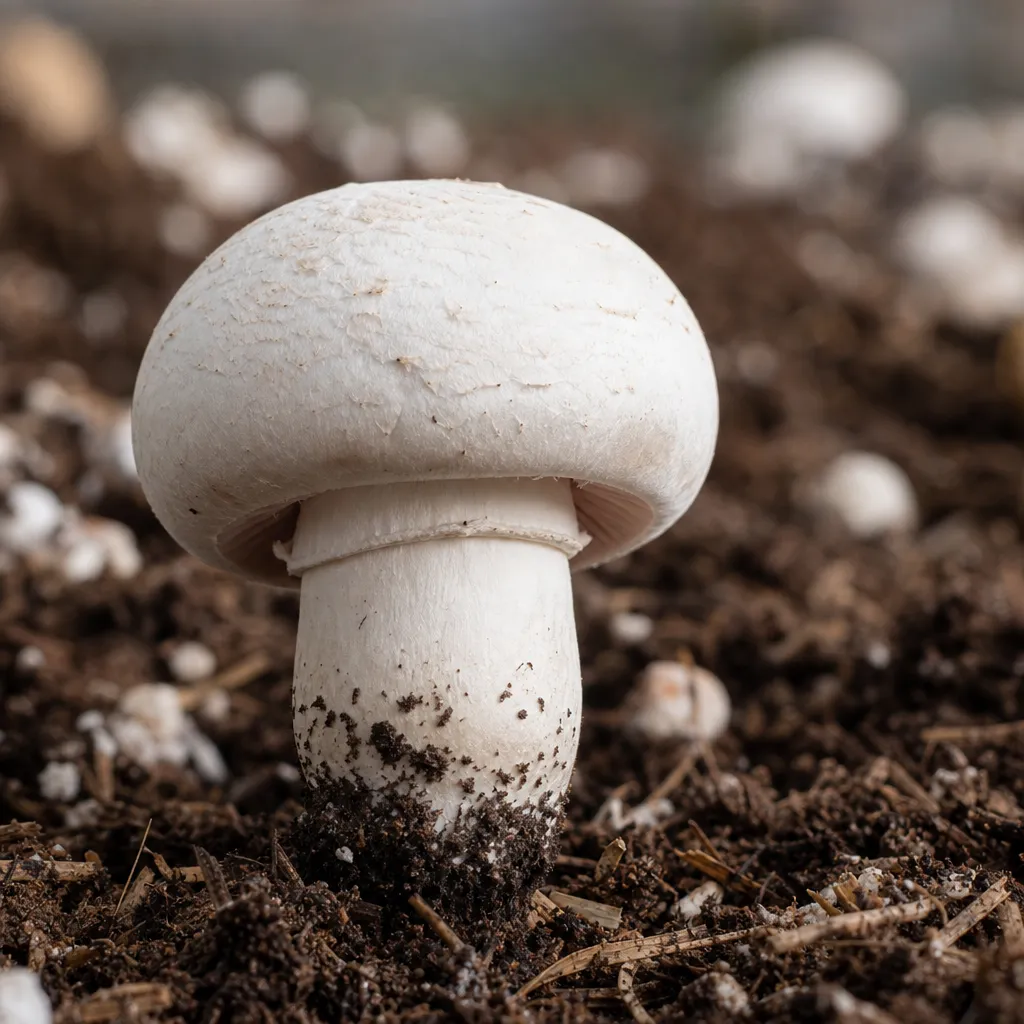 Pieczarka dwuzarodnikowa - Agaricus bisporus