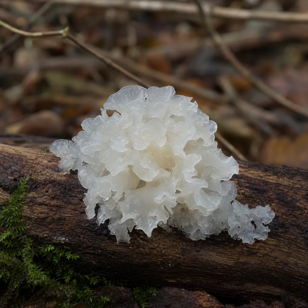 Trzęsak śnieżny – Tremella fuciformis