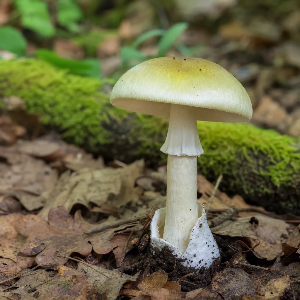 Muchomor zielonawy – Amanita phalloides