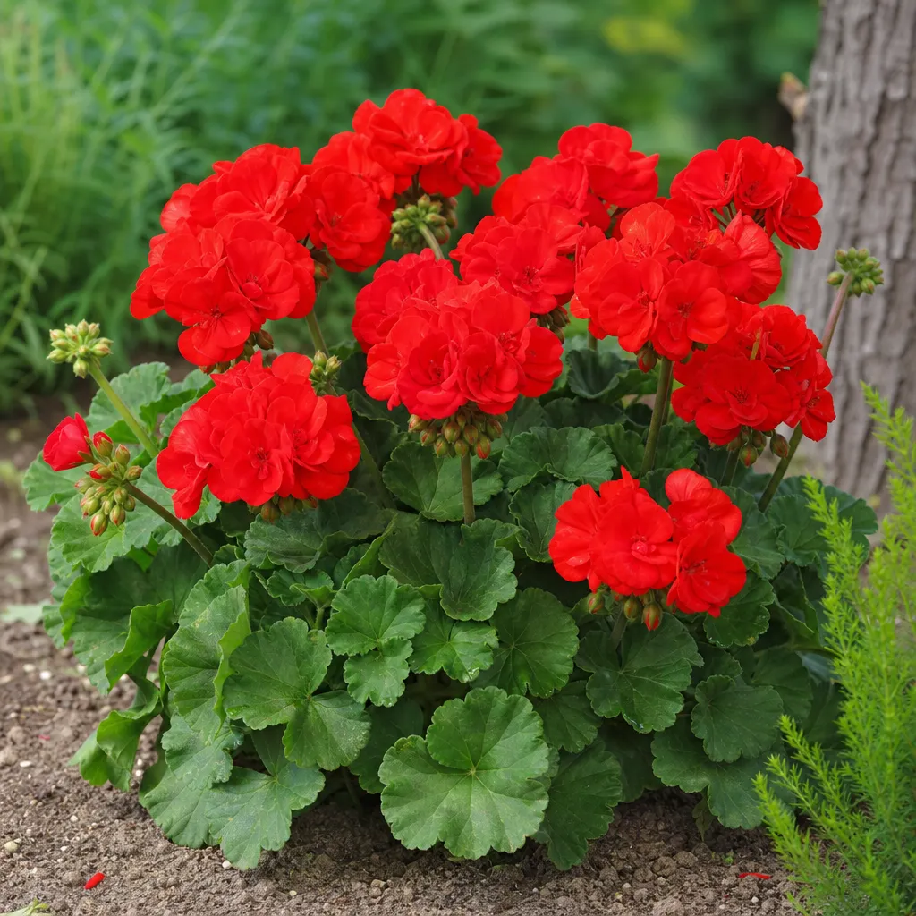 Pelargonia rabatowa – Pelargonium × hortorum