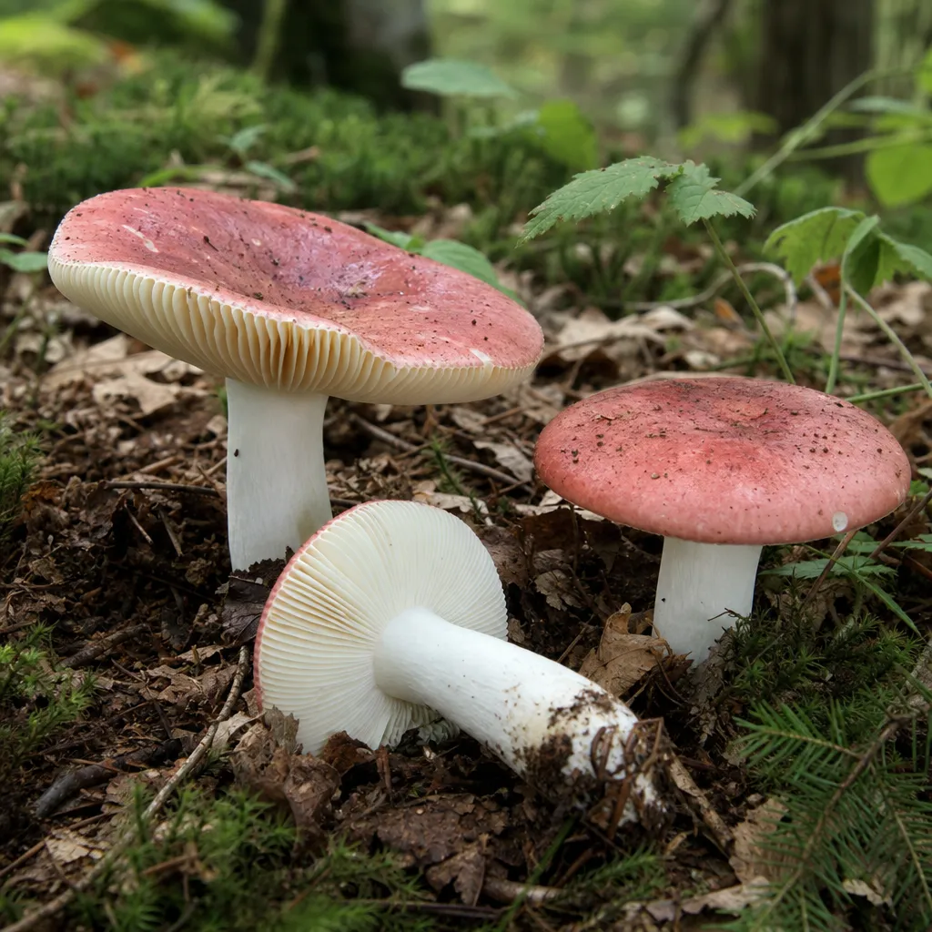 Gołąbek jadalny – Russula vesca