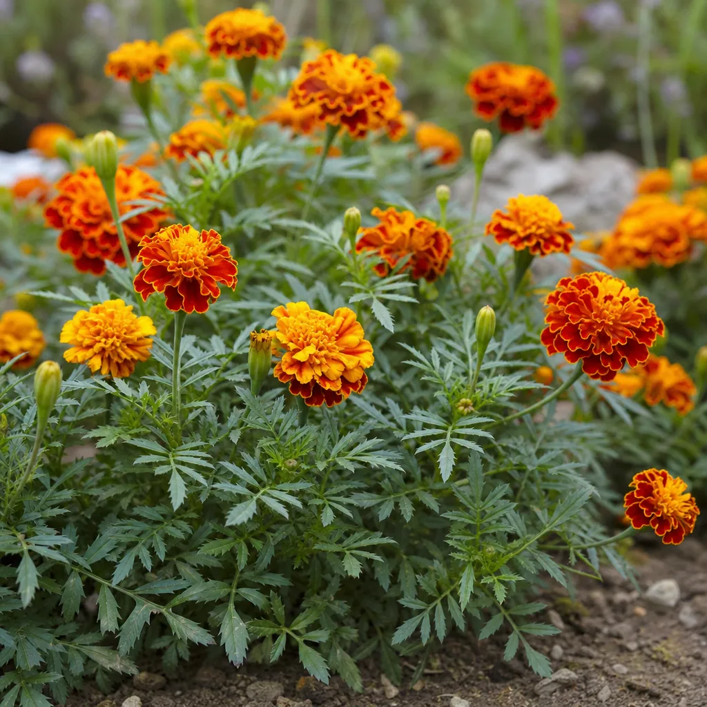 Aksamitka rozpierzchła – Tagetes patula