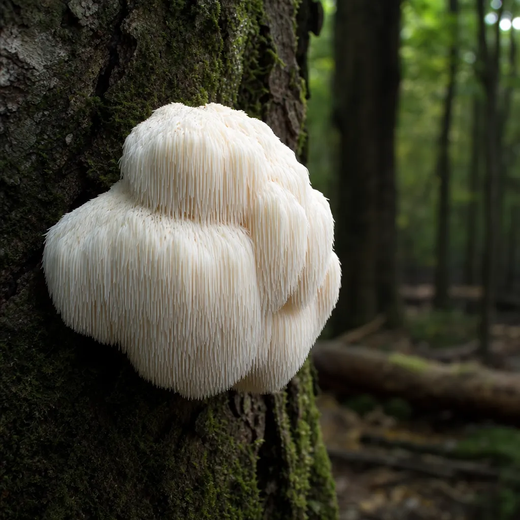 Soplówka jeżowata – Hericium erinaceus