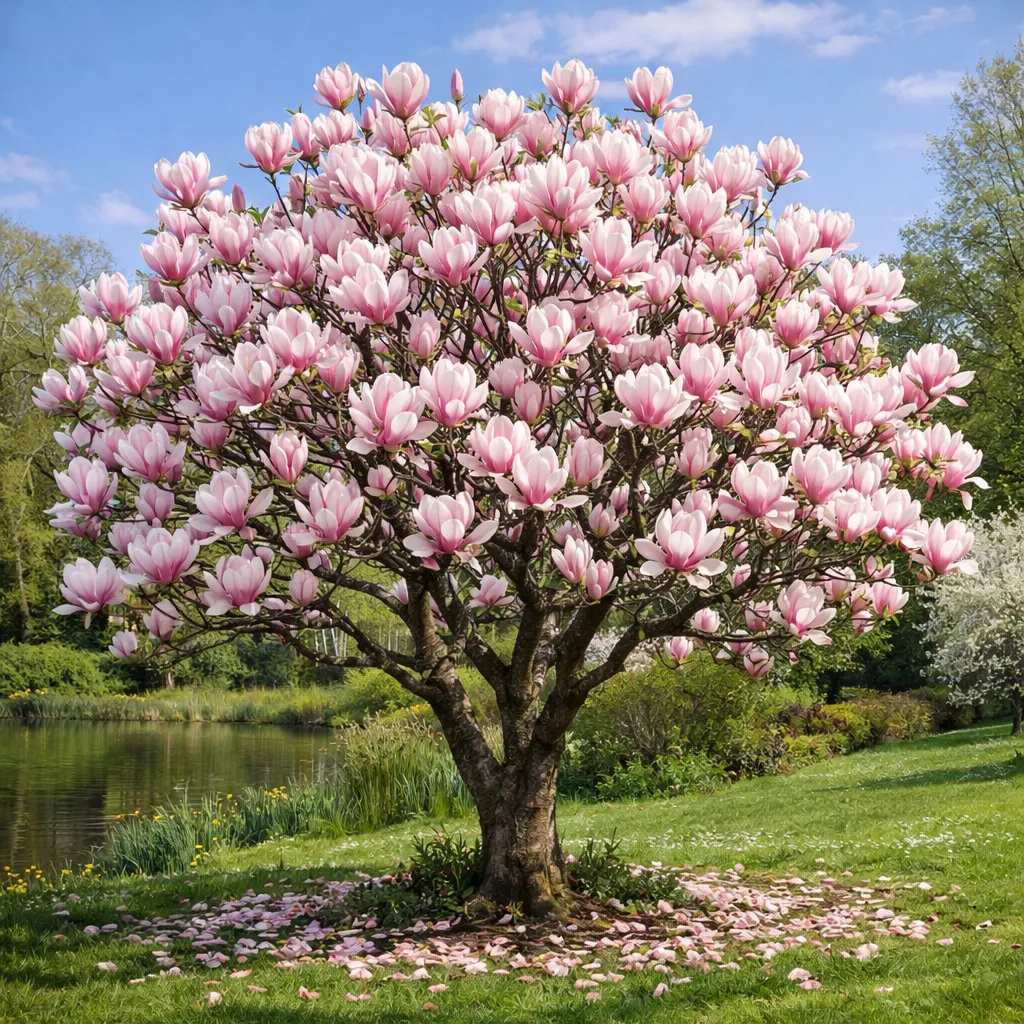 Magnolia Soulange’a – Magnolia × soulangeana