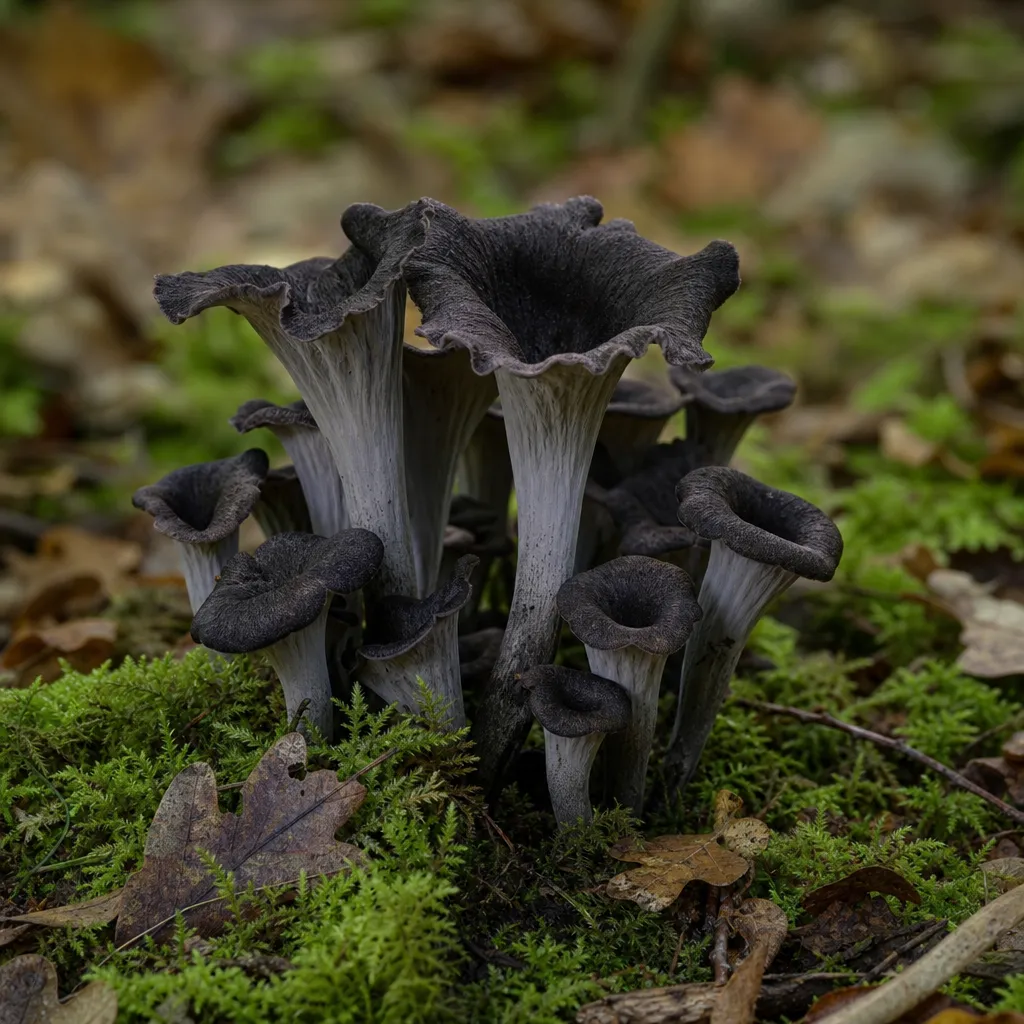Lejkowiec dęty – Craterellus cornucopioides