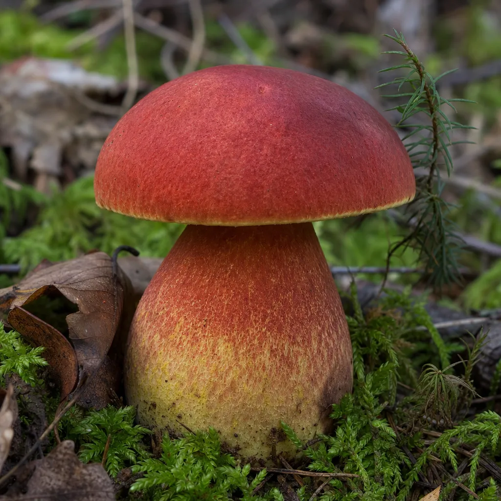 Borowik czerwonokapeluszowy – Boletus rubriceps