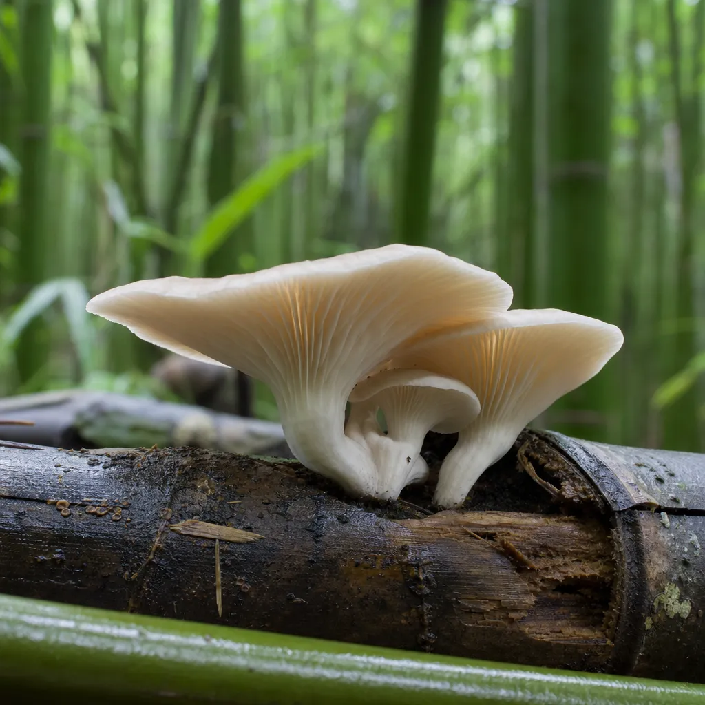 Grzybówka bambusowa – Roridomyces phyllostachydis