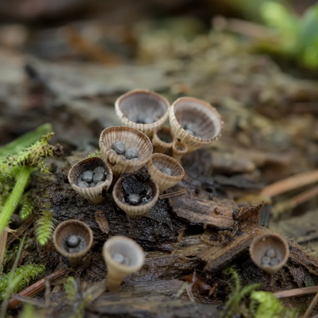 Kubek prążkowany - Cyathus striatus