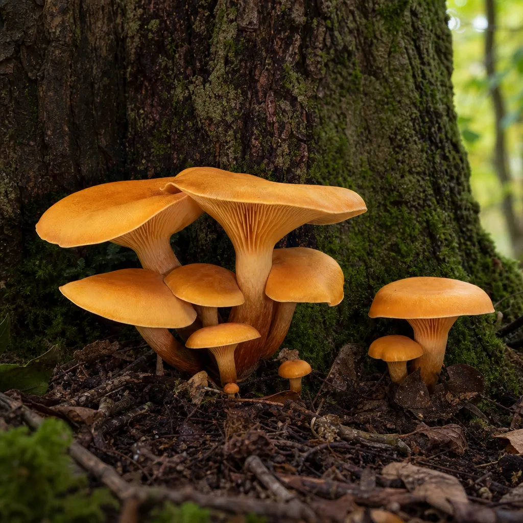 Omphalotus amerykański - Omphalotus illudens