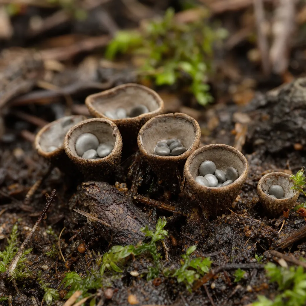 Gniazdnica kulista - Nidularia deformis