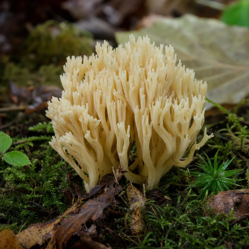 Goździeńczyk grzebieniasty – Clavulina cristata
