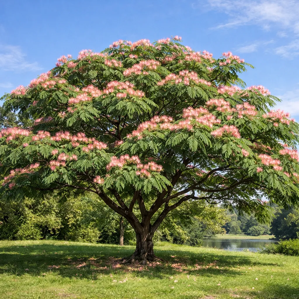 Drzewo jedwabne – Albizia julibrissin