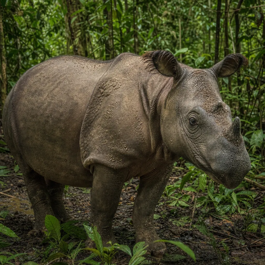 Nosorożec jawajski – Rhinoceros sondaicus