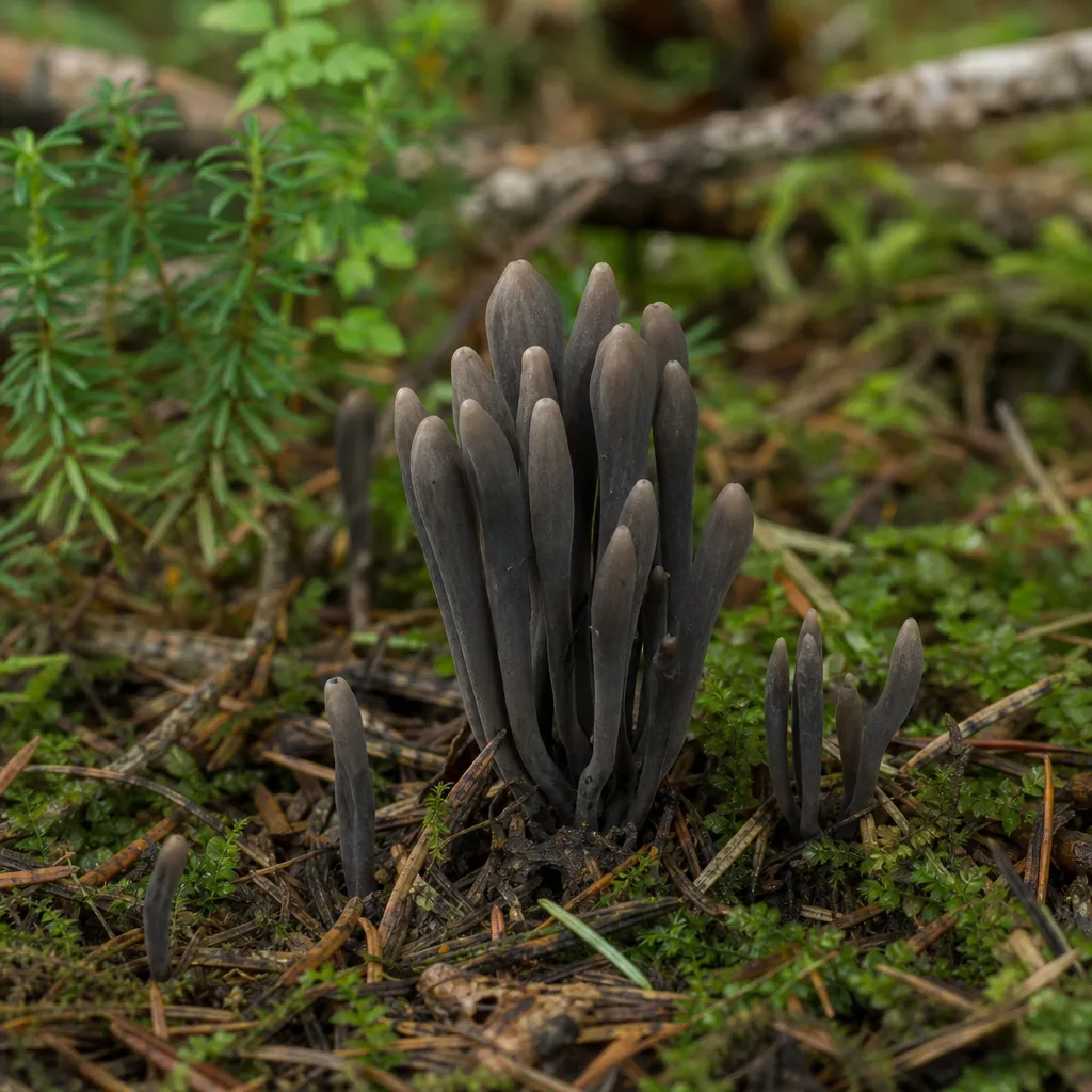 Goździeniec przydymiony – Clavaria fumosa