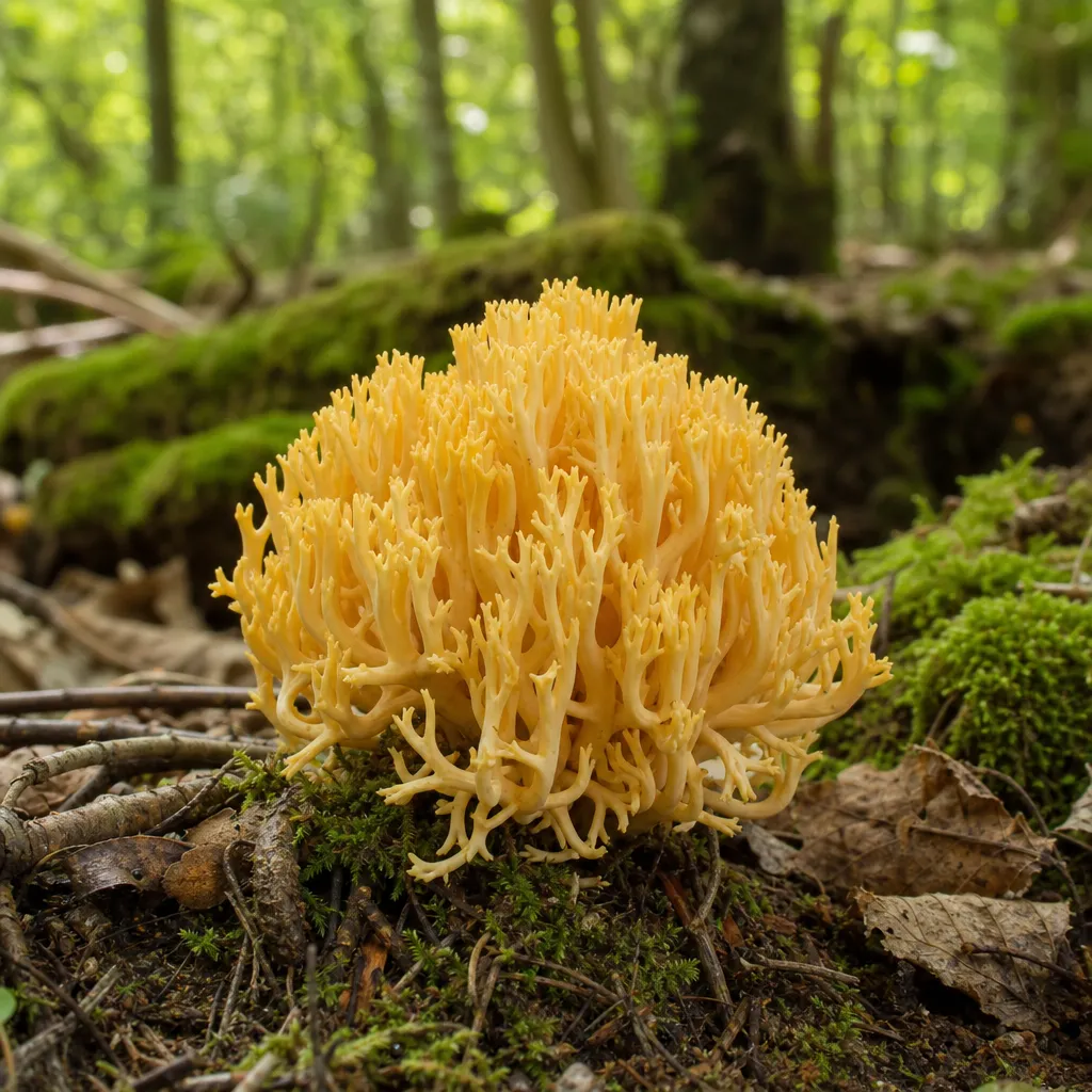 Koralówka złocista – Ramaria aurea