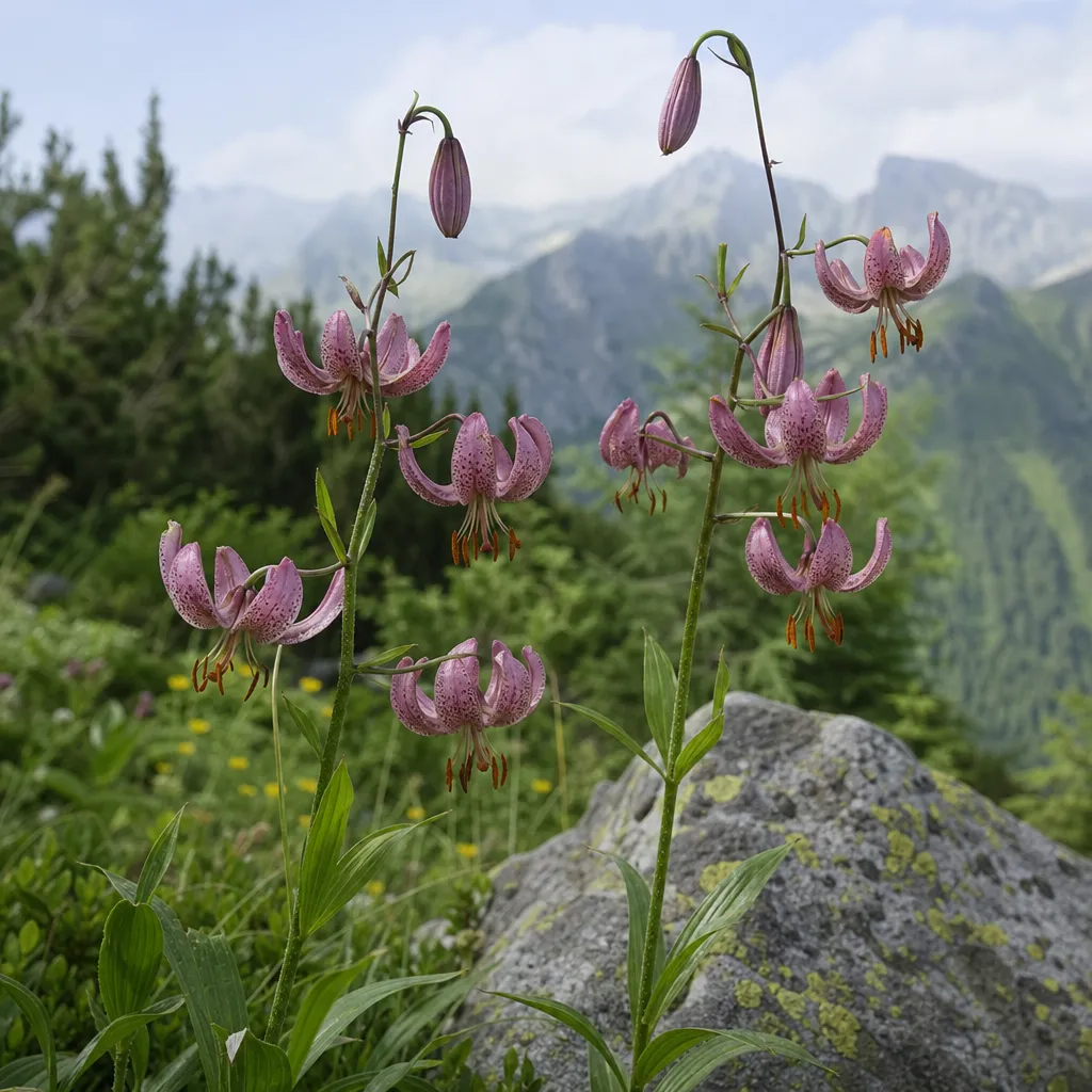 Lilia złotogłów – Lilium martagon