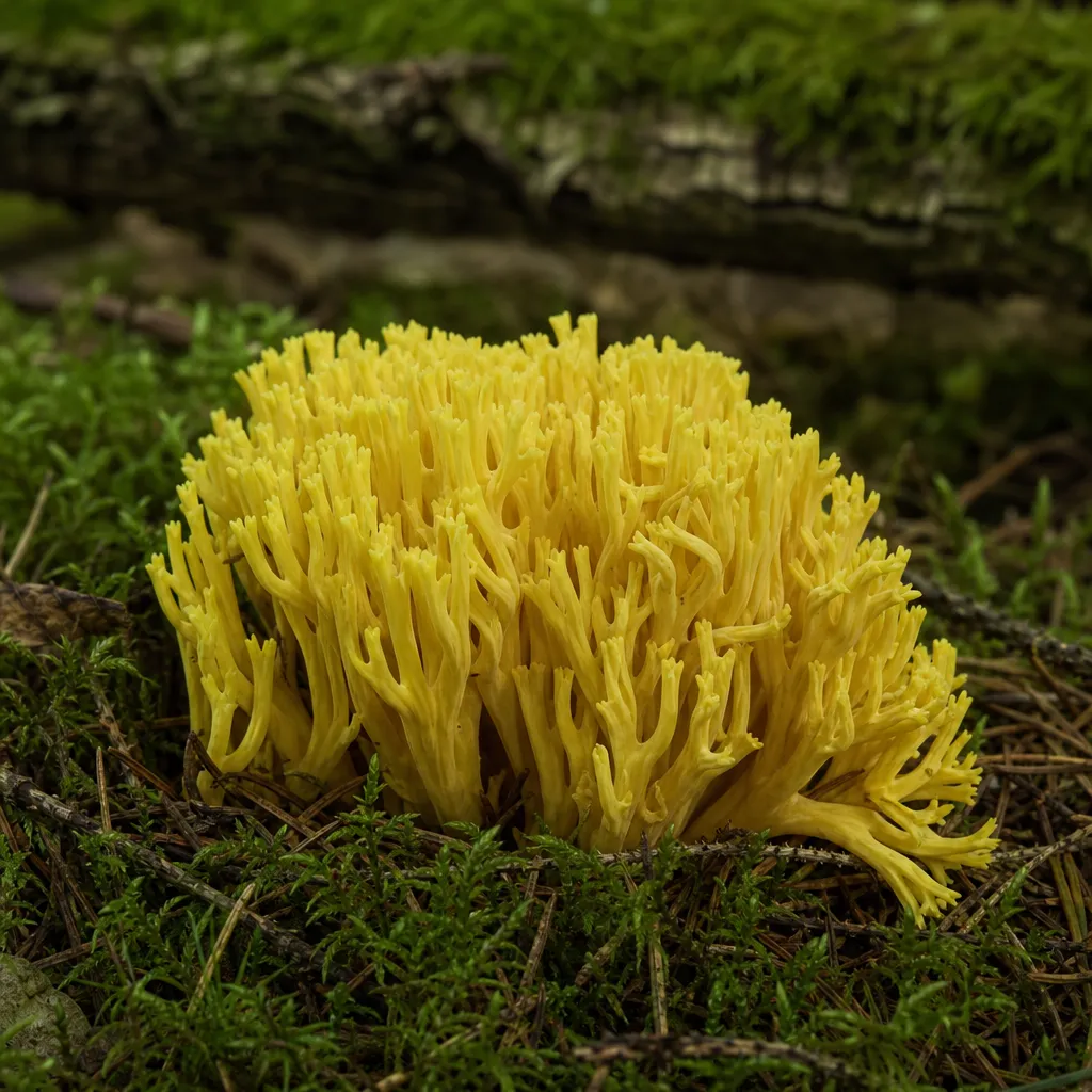 Koralówka żółta – Ramaria flava