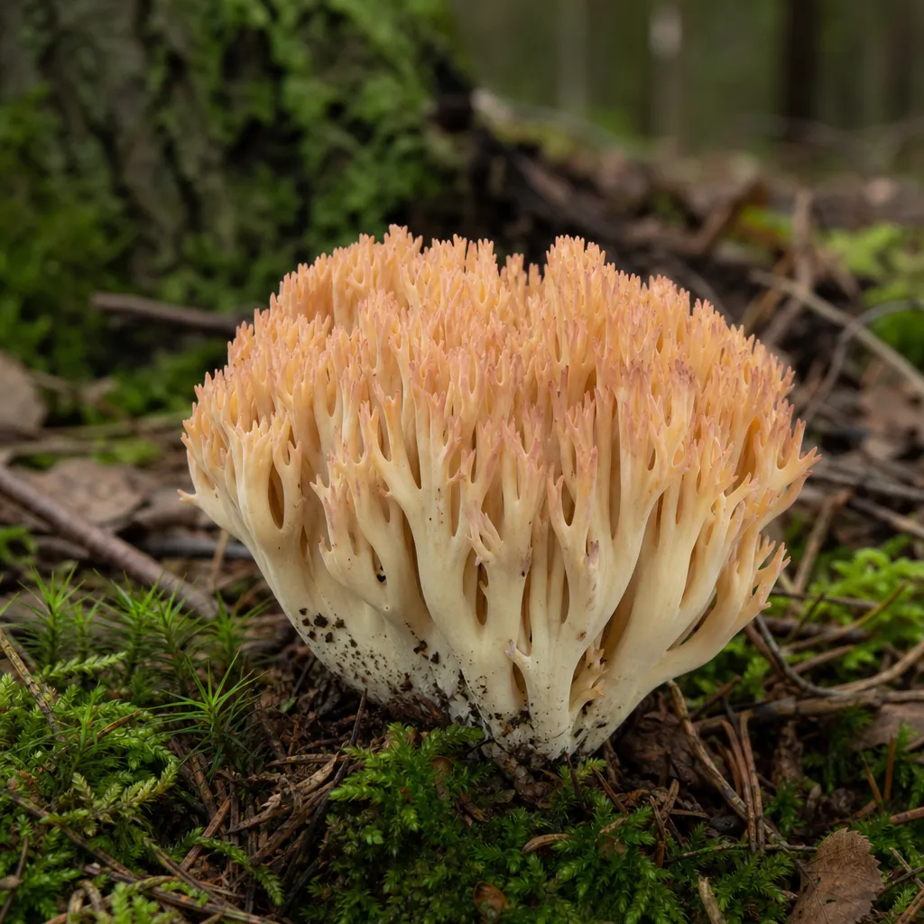 Koralówka strojna – Ramaria formosa