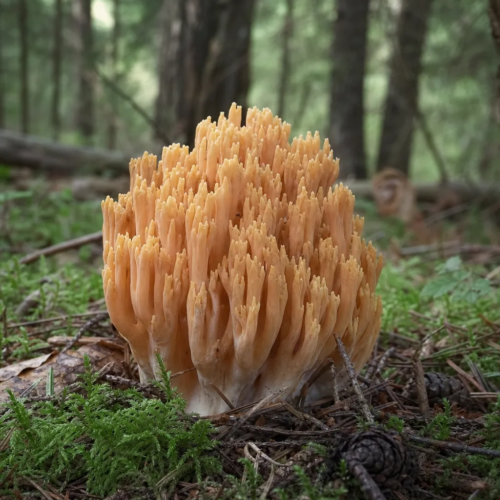 Koralówka sztywna – Ramaria stricta