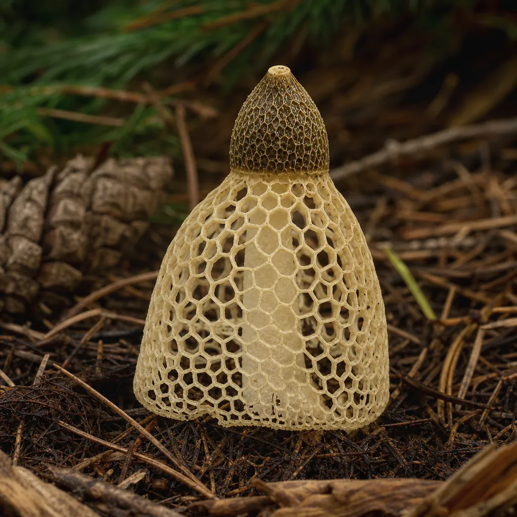 Okratek kałamarnicowy – Pseudocolus fusiformis