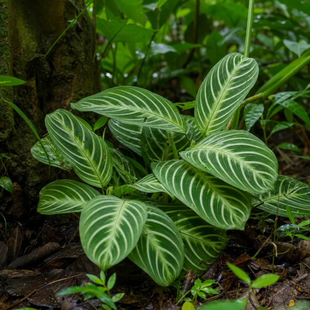 Maranta biało unerwiona – Maranta leuconeura