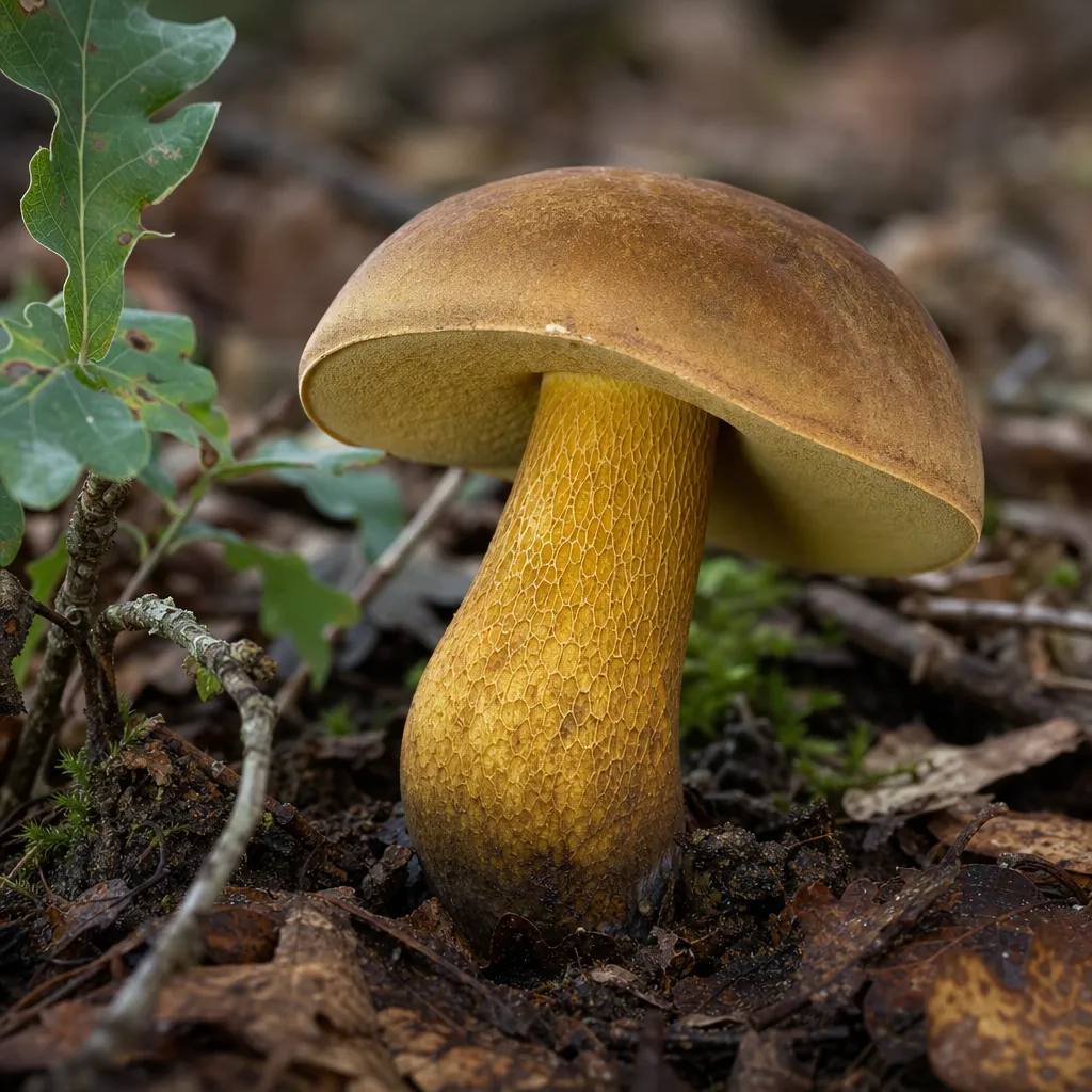 Borowiczak dęty – Boletinus cavipes
