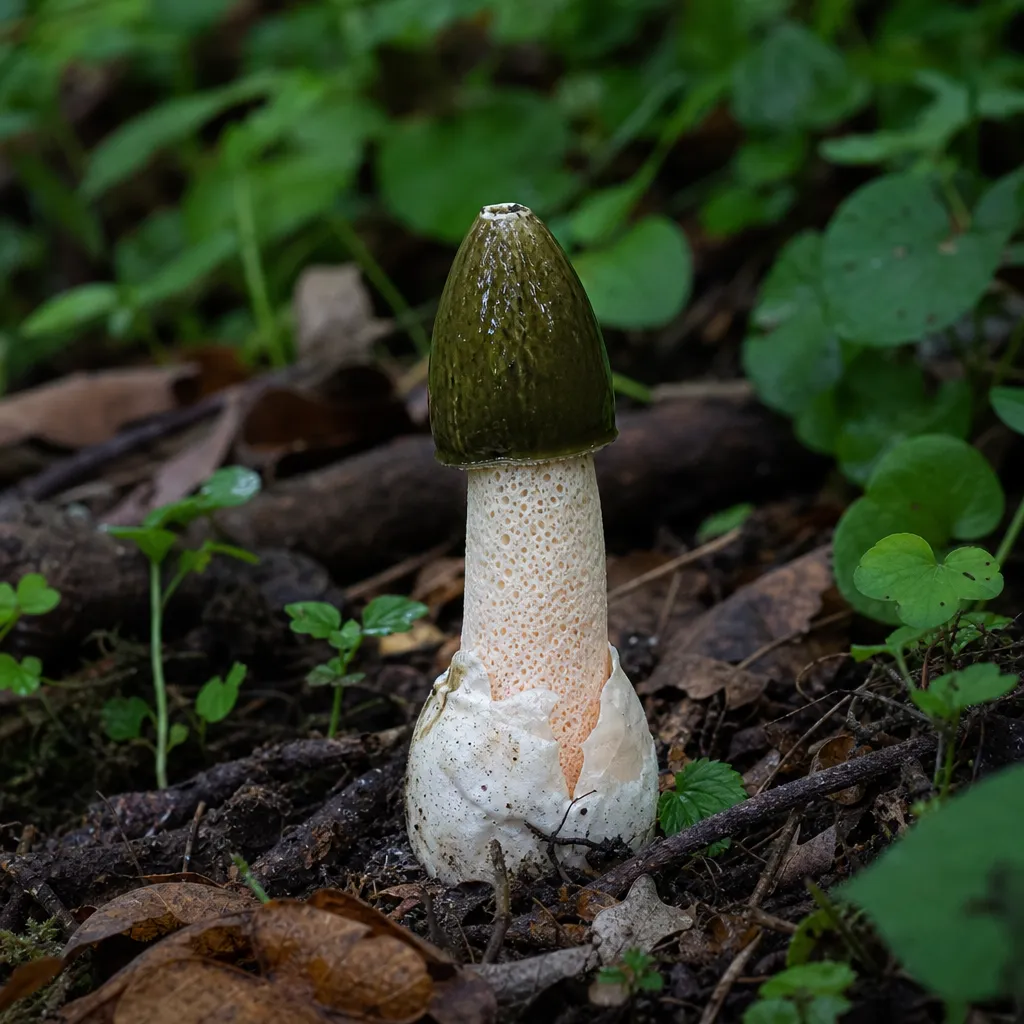 Mądziak psi – Mutinus caninus