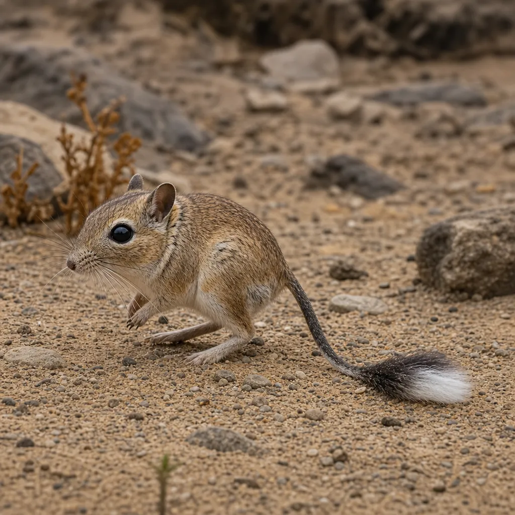 Skalniak gruboogonowy – Eliurus penicillatus