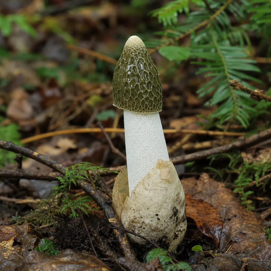 Sromotnik wielobarwny – Phallus multicolor