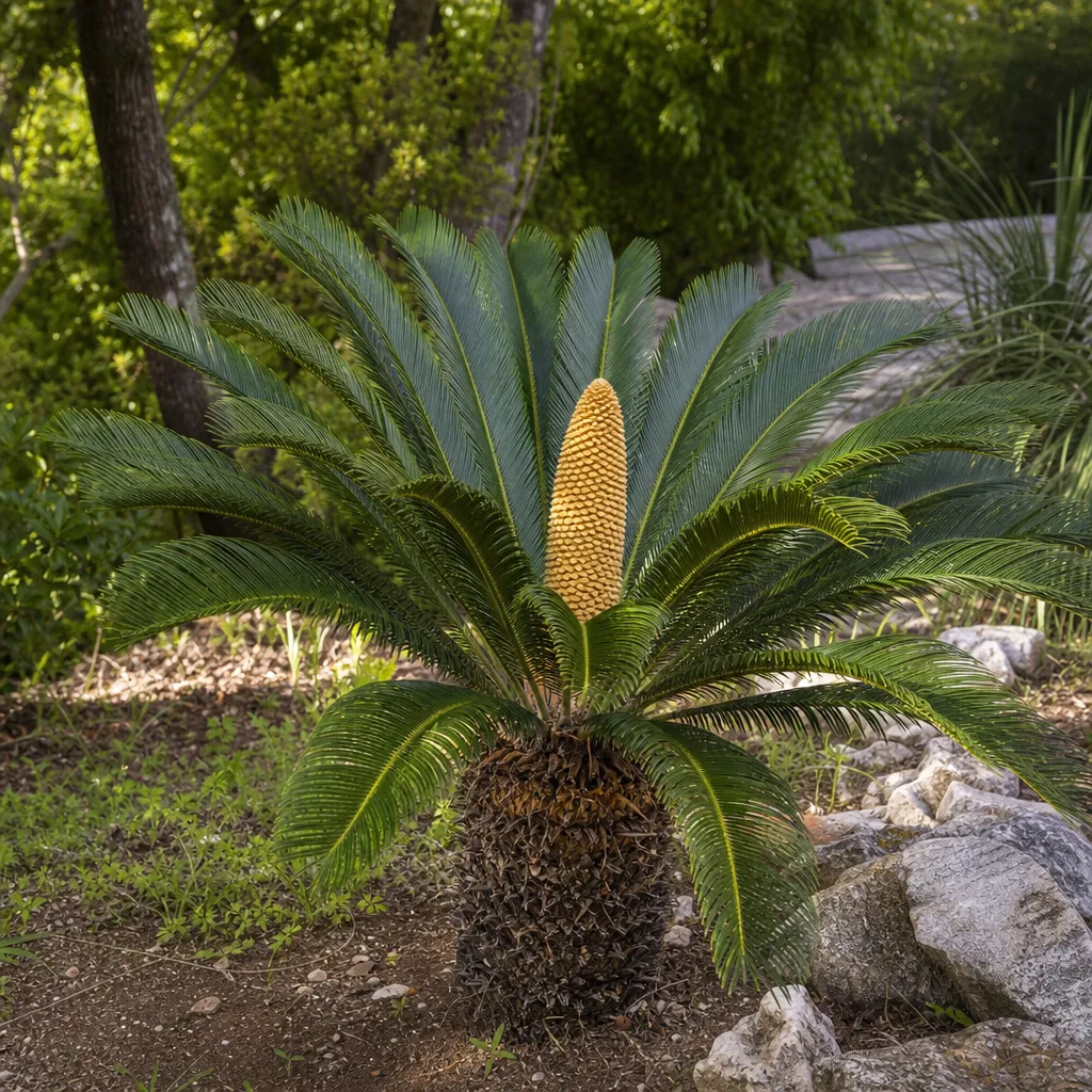 Sagowiec odwinięty – Cycas revoluta