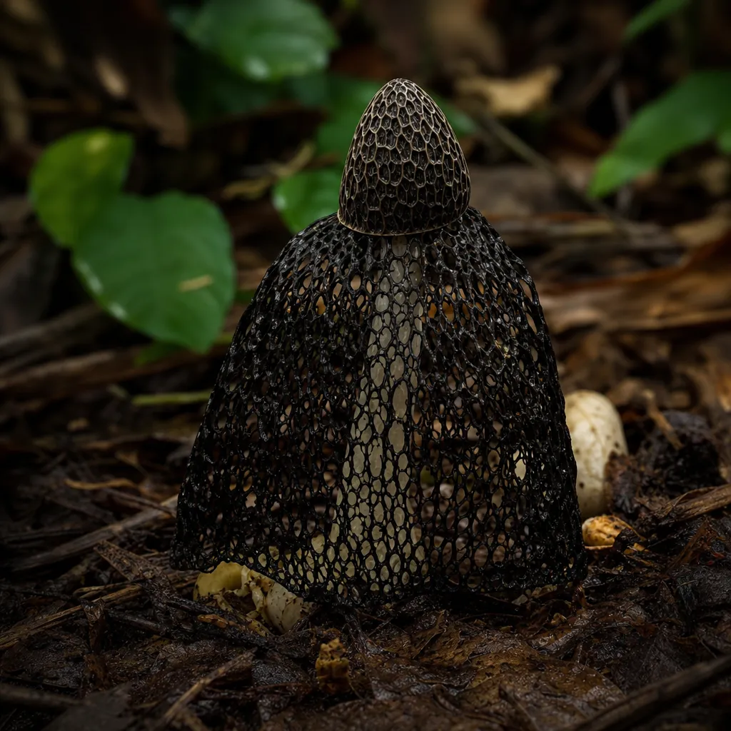 Sromotnik kruczy – Phallus ravenelii