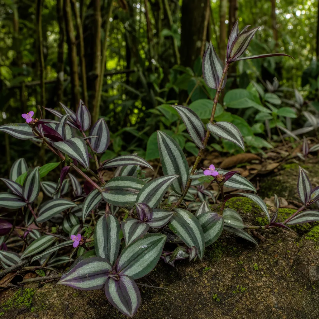 Trzykrotka pasiasta – Tradescantia zebrina