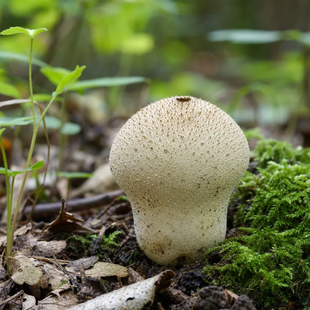 Purchawka oczkowata – Lycoperdon utriforme