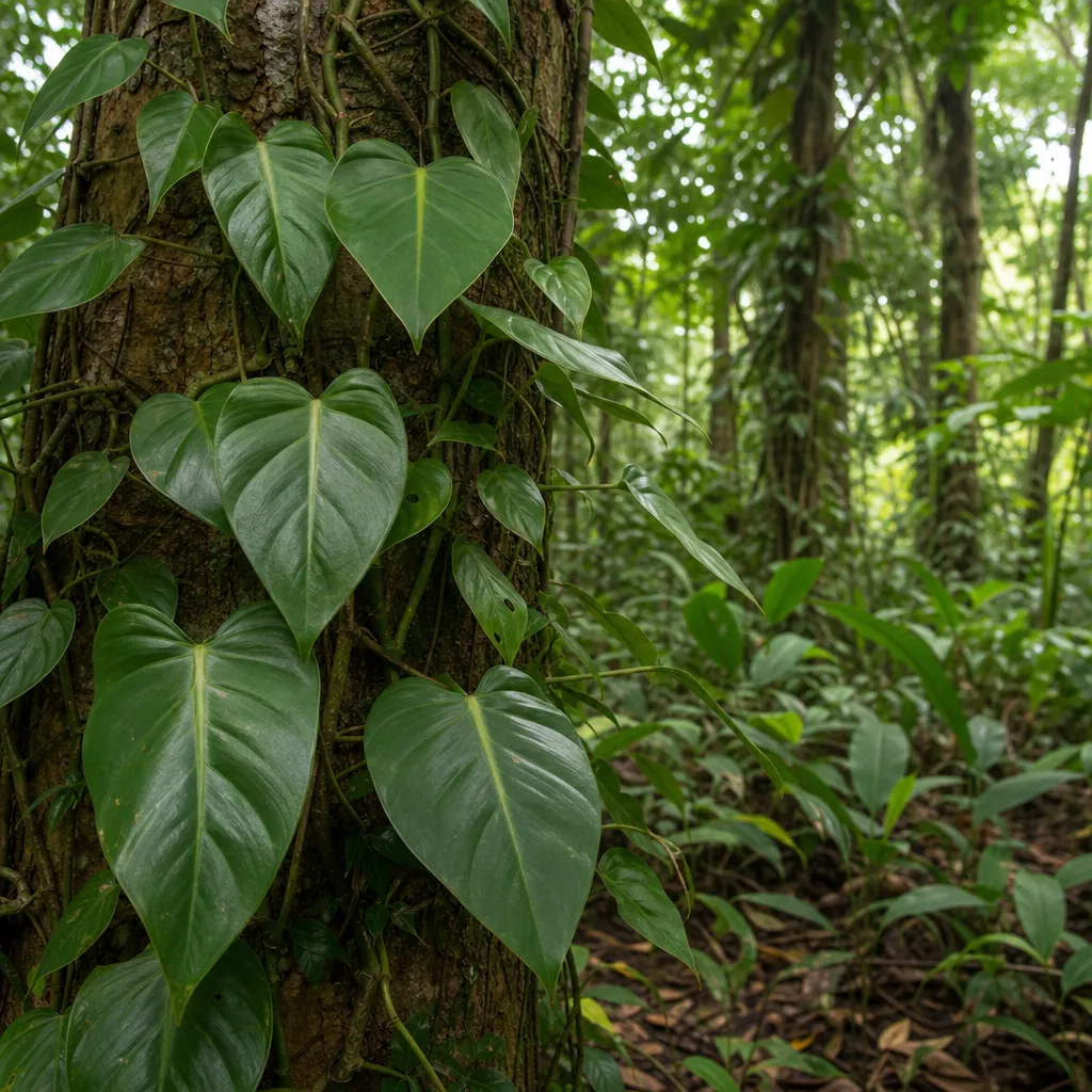 Filodendron pnący – Philodendron hederaceum